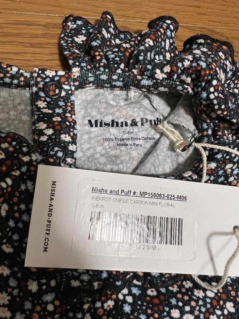 ロンパース・カバーオール Misha & Puff / Pierrot Onesie / 0-6m misha and puff Pierrot Onesie 0-6m ロンパース・カバーオール