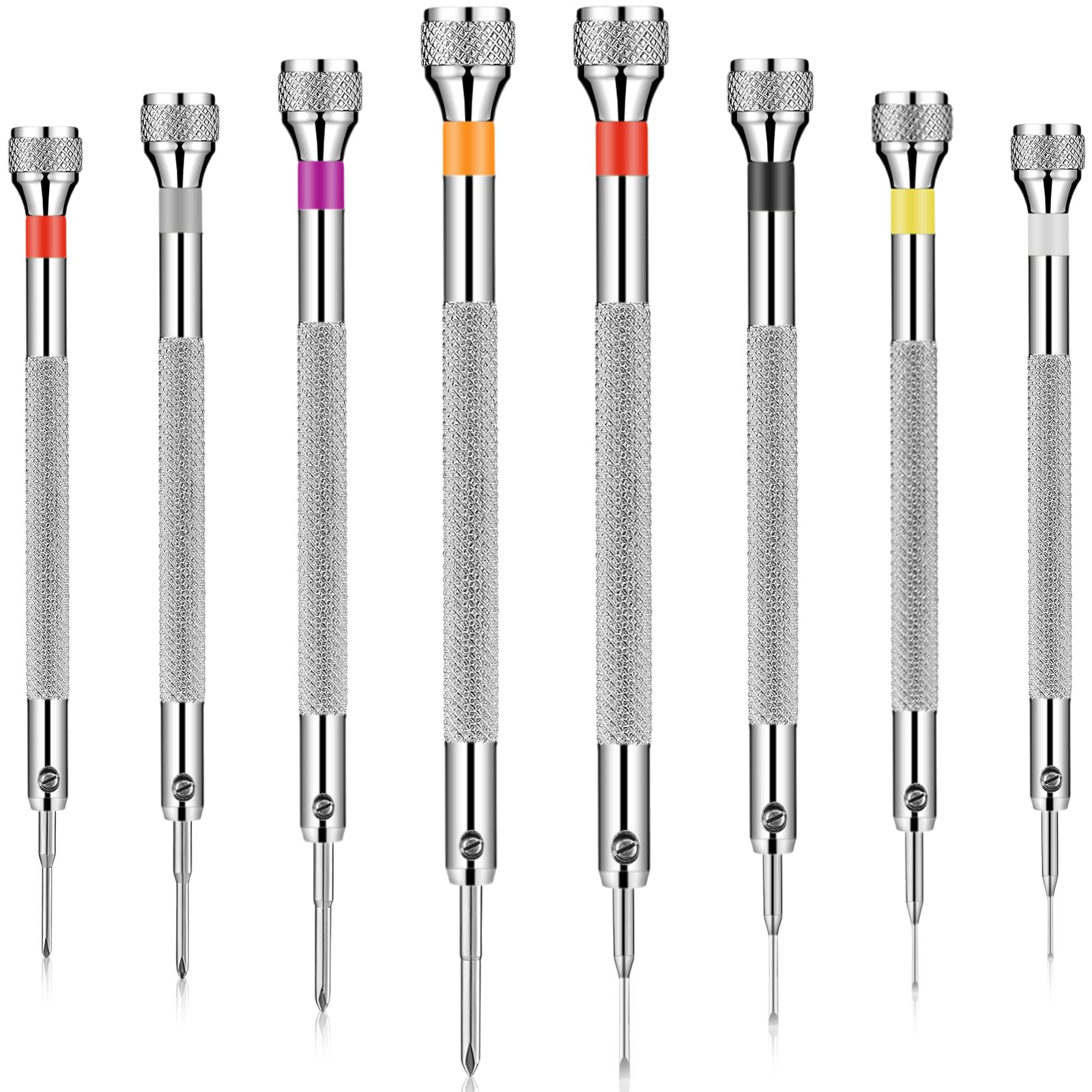 Chumia 8 Pieces Precision Jewelers Screwdriver Set, Micro Watch Repair