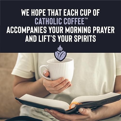 Miniatura 5 de St. Thomas Aquinas Honey Blend Catholic Coffee tostado medio (molido) 12 onzas
