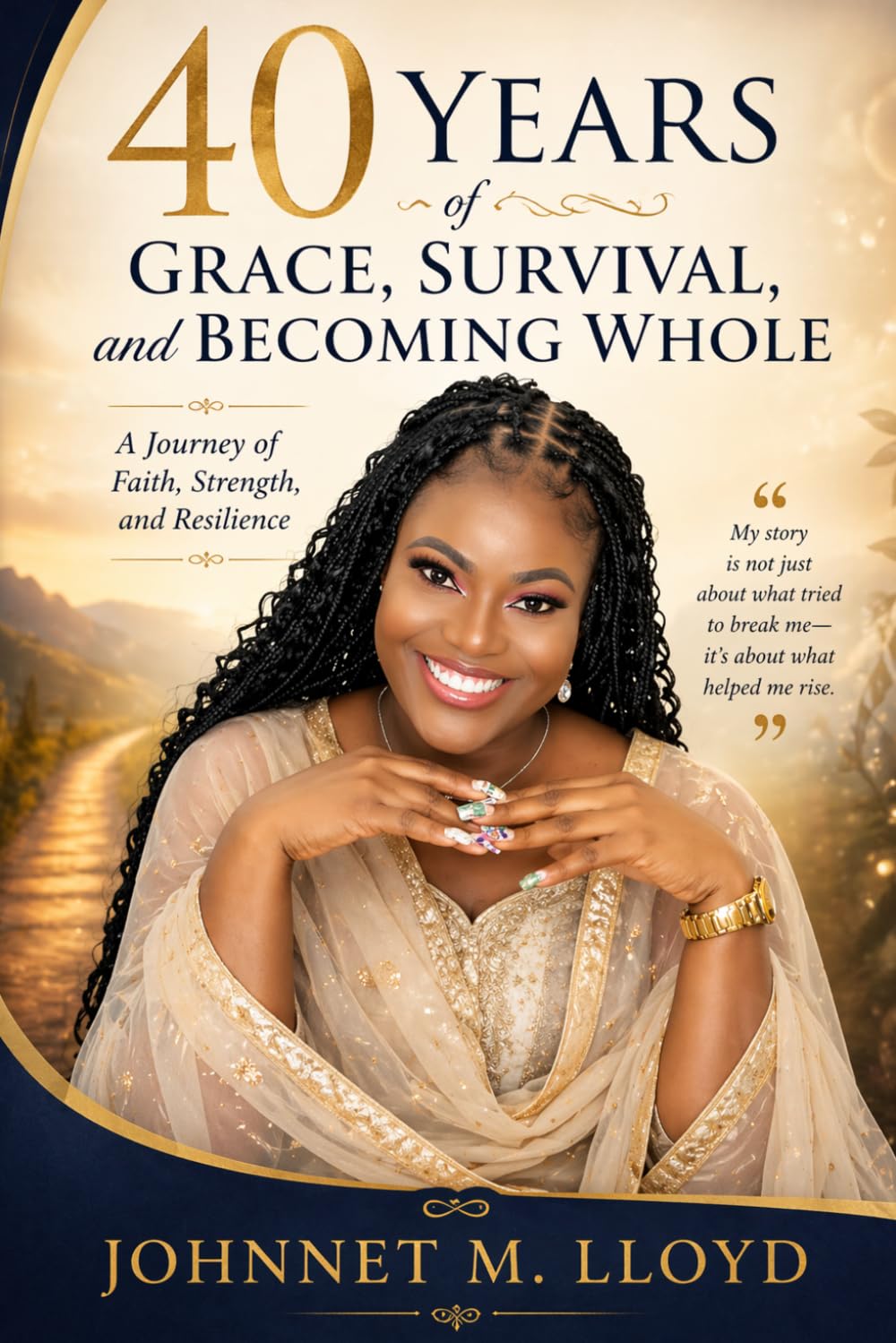 40 YEARS OF GRACE, SURVIVAL, AND BECOMING WHOLE: A Journey of Faith, Strength, and Resilience