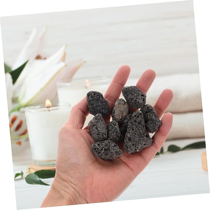 Difusor de Aromas con Piedras Volcánicas LALADEFIEE Negro miniatura 9