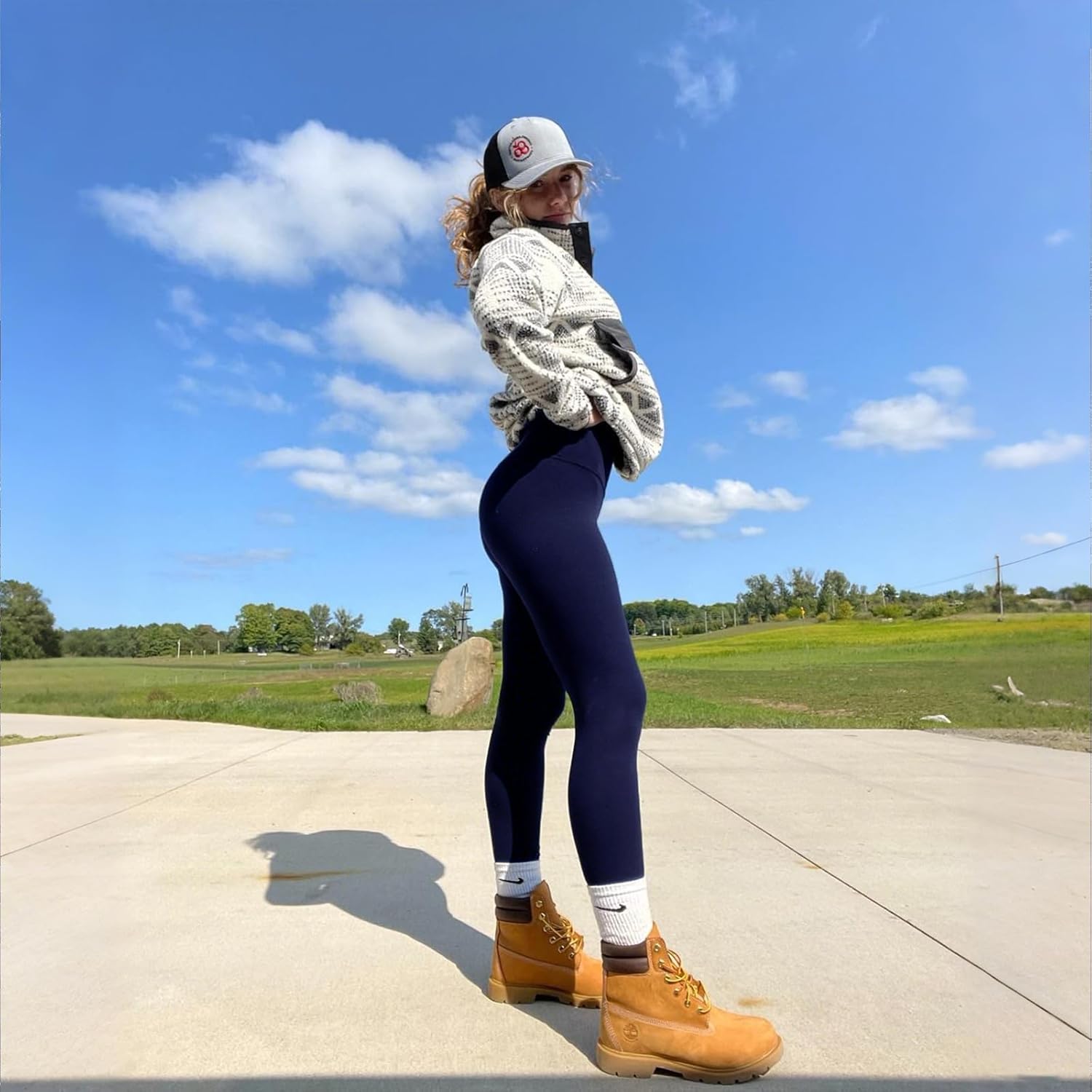 NEW YOUNG 3 Pack Fleece Lined Leggings Women - Seamless High Waist Thermal Winter Tights with Tummy Control Yoga Pants - Image 2