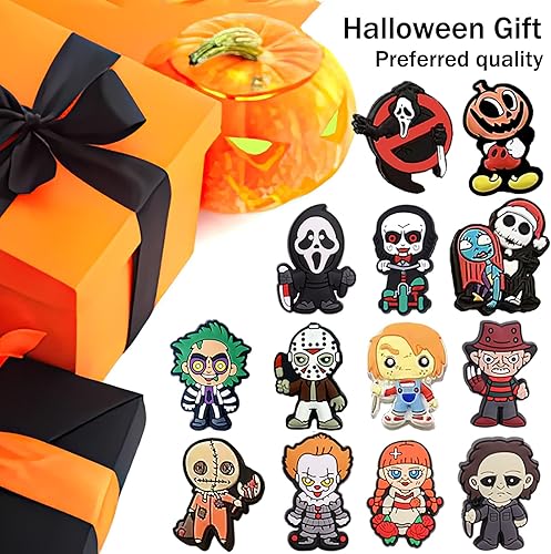 Miniatura 2 de GUANKE Cuentas focales de silicona para Halloween, dibujos animados, lindas cuentas focales de silicona para bolígrafos, personajes, cuentas focales