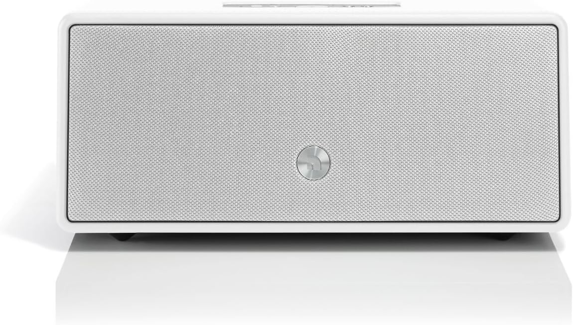 Audio Pro Drumfire D-1 - Wireless Wifi Multiroom Speaker with Bluetooth - Compatible with Alexa - Hifi - White