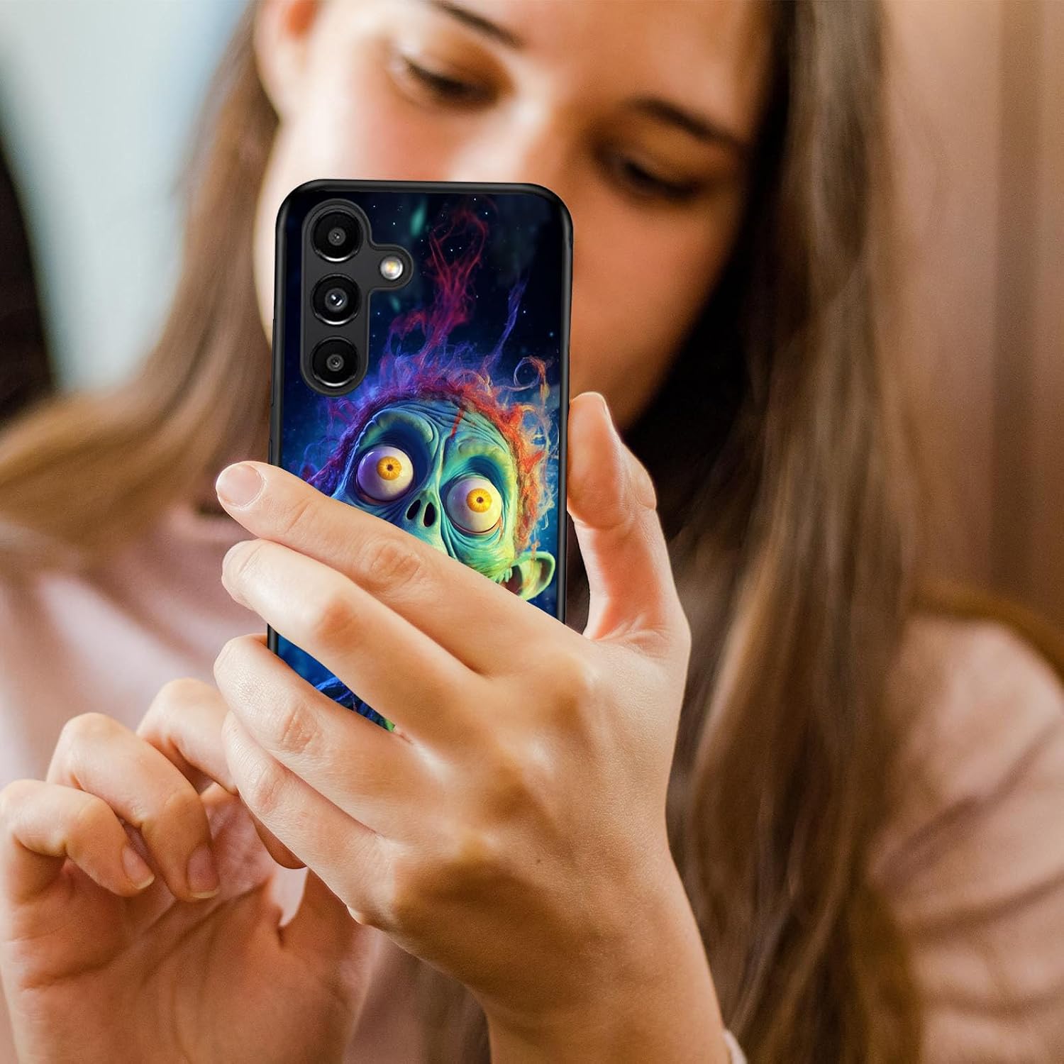 Designed for Samsung Galaxy S26 5G Case 6.2 inch,Ultra-Thin Silicone Case,Anti-Scratch and Shock-Proof Bumper Cover - Funny Zombies image 5