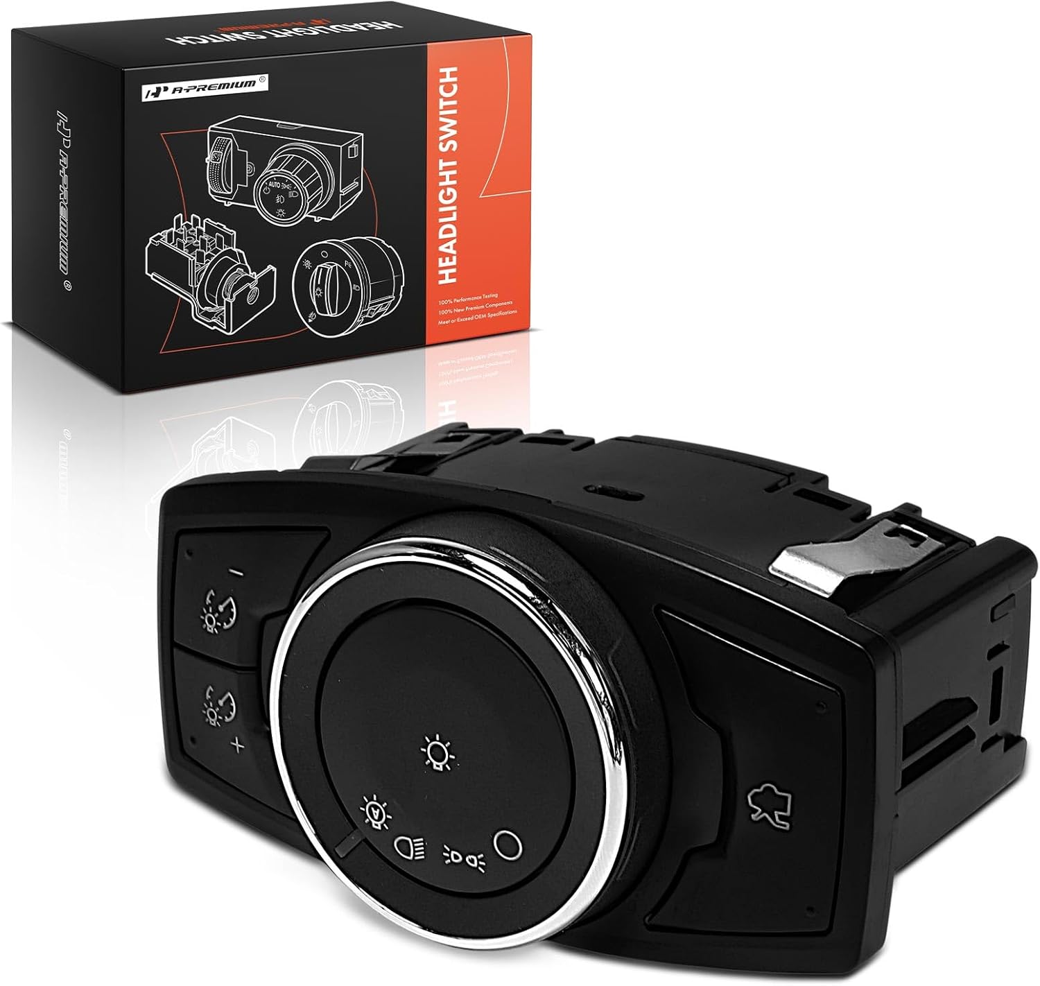 A-Premium Headlight Switch Instrument Panel Headlamp Dimmer Switch Compatible with Ford Focus 2012-2014