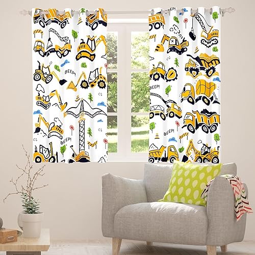 Miniatura 7 de Feelyou Cortinas de elefante para dormitorio, sala de estar, cortinas 3D con estampado de elefante para niños y adultos, cortinas con temática de