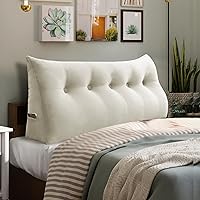 Vista 57 de Almohada de cuña acolchada de 14 libras para cabecero posicionador corporal soporte para la espalda almohada triangular para cabecero para dormir