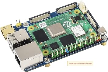 TOP1 Raspberry Pi Compute Module 4 Basic Expansion Board RPi Computing Module Core Board Backplane Gigabit Ethernet Networking CM4-IO-BASE-B