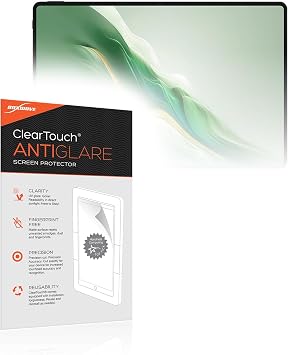 BoxWave Screen Protector Compatible with Honor MagicPad 2 12.3 in - ClearTouch Anti-Glare 2-Pack, Anti-Fingerprint Matte Film Skin