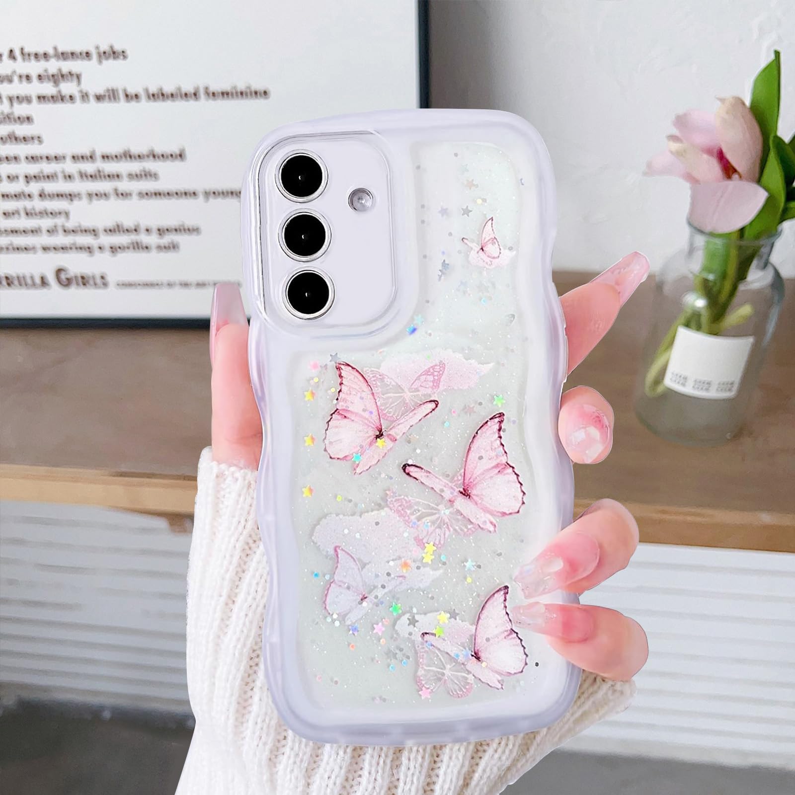 YANJIEER ESONG Süße Leopardenmuster Handyhülle für Xiaomi Re
