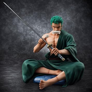 Megahouse - One Piece - S.O.C - Roronoa Zoro - Pirate Portrait Collector Figure