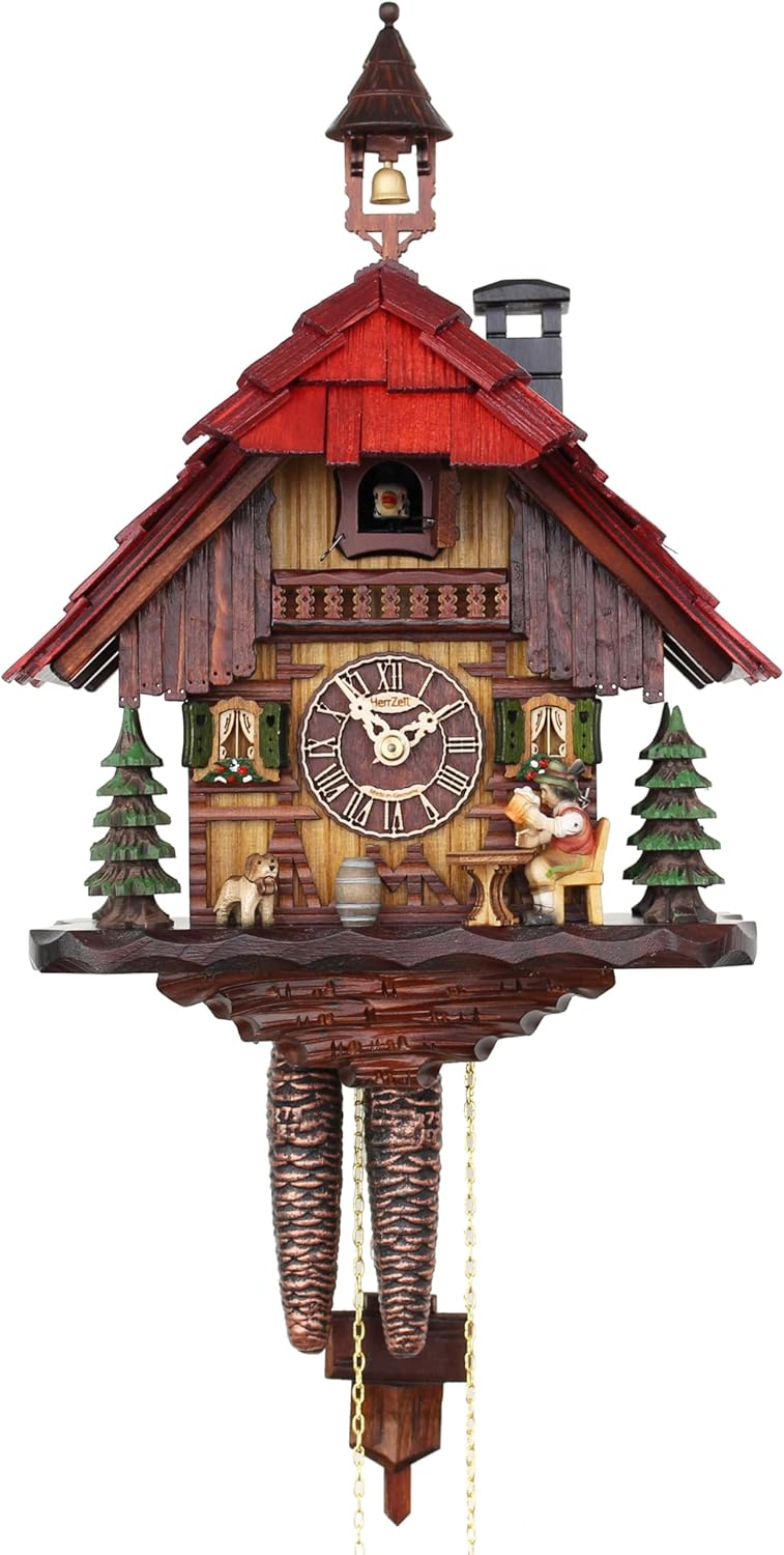 Cuckoo Clock - The Lucky Beer Drinker
