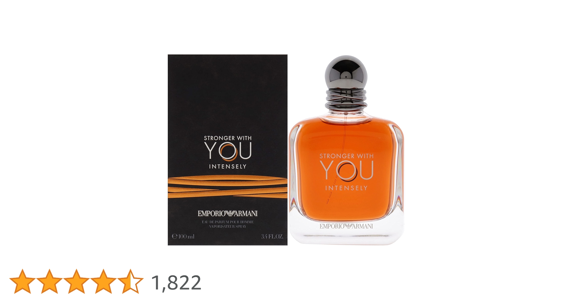 STRONGER WITH YOU INTENSELY 男性用香水 Armani Beauty - Stronger with You Intensely - Cologne for