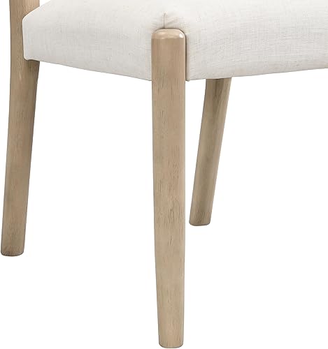 Miniatura 9 de Christopher Knight Home Minsoki - Juego de 2 sillas de comedor modernas de mediados de siglo, sillas de comedor con tapicería de tela, sillas de