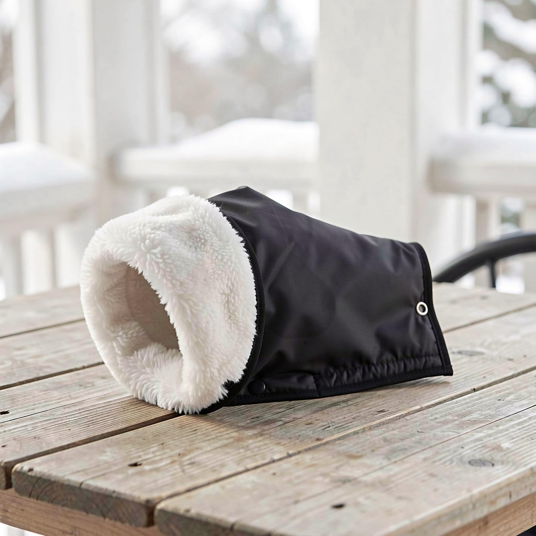 Lurrose 2 guantes de invierno para manillar de silla de ruedas y andador | Guantes calentadores de manos para manillar, ideales para otoño e invierno, para personas mayores y adultos.