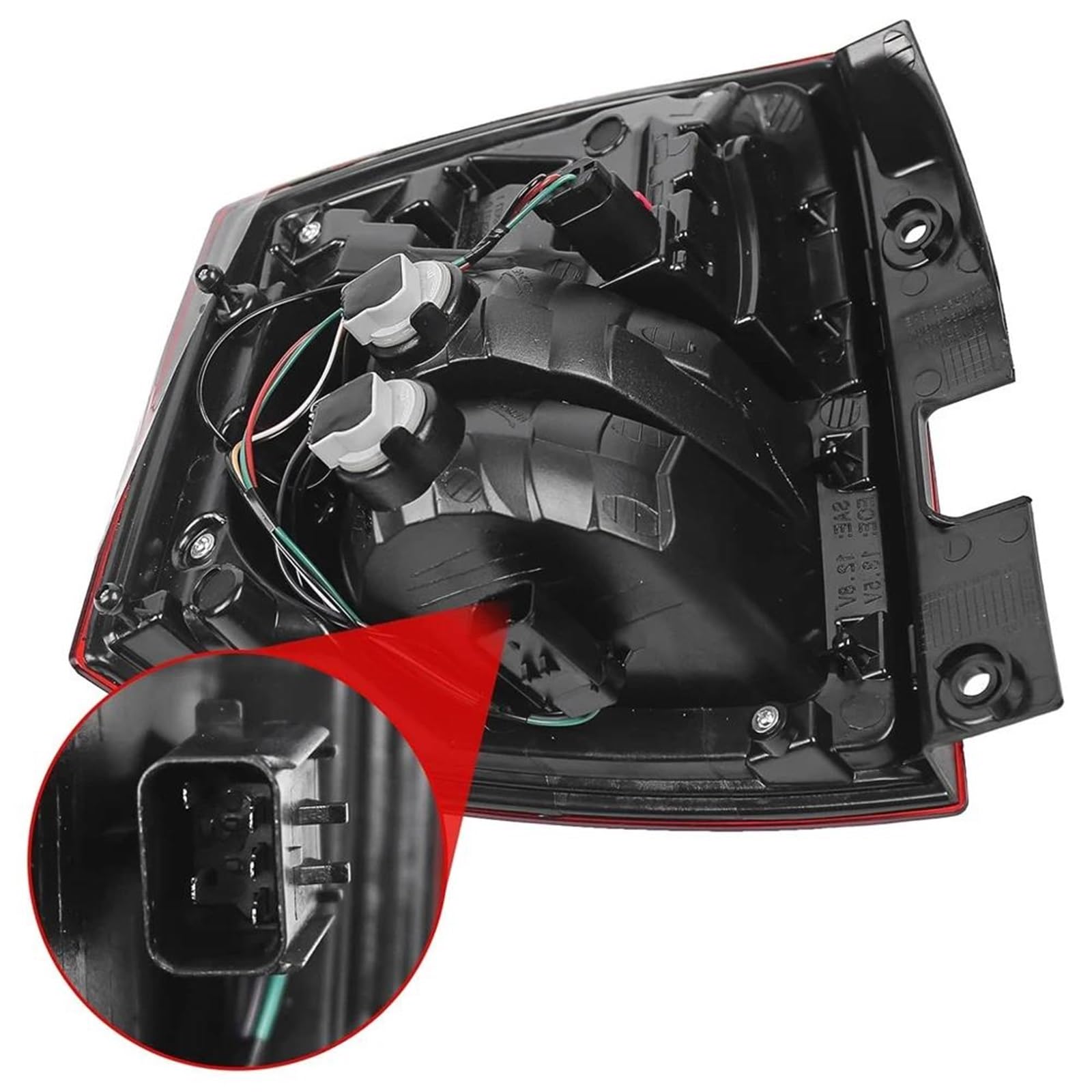 Générique Feu Arrière Stop Voiture LED Feu Arrière Signal Frein Pare Chocs Lampe D'avertissement 5272908AB Pour Jeep Pour Compass 2014 2015 2016 2017 Brouillard Arrières