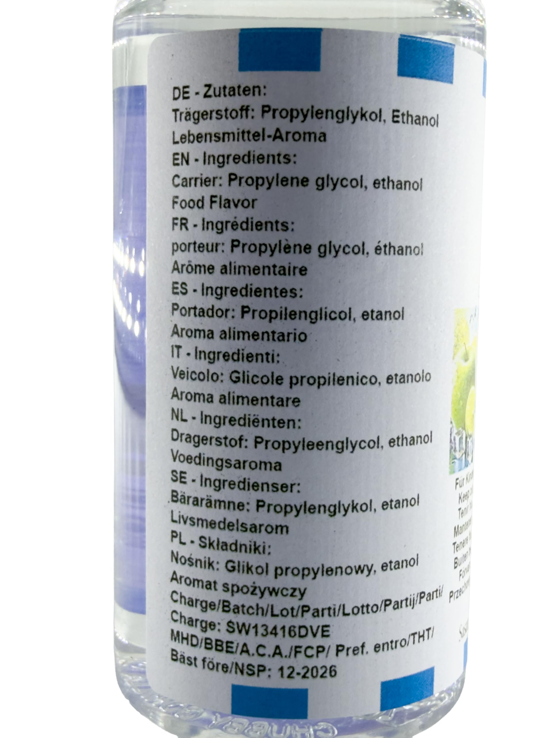 Citrus Cool Burst - grüner Apfel, Limette, Zitrone Ice Aroma Konzentrat - Vegan - Sasami - 100ml