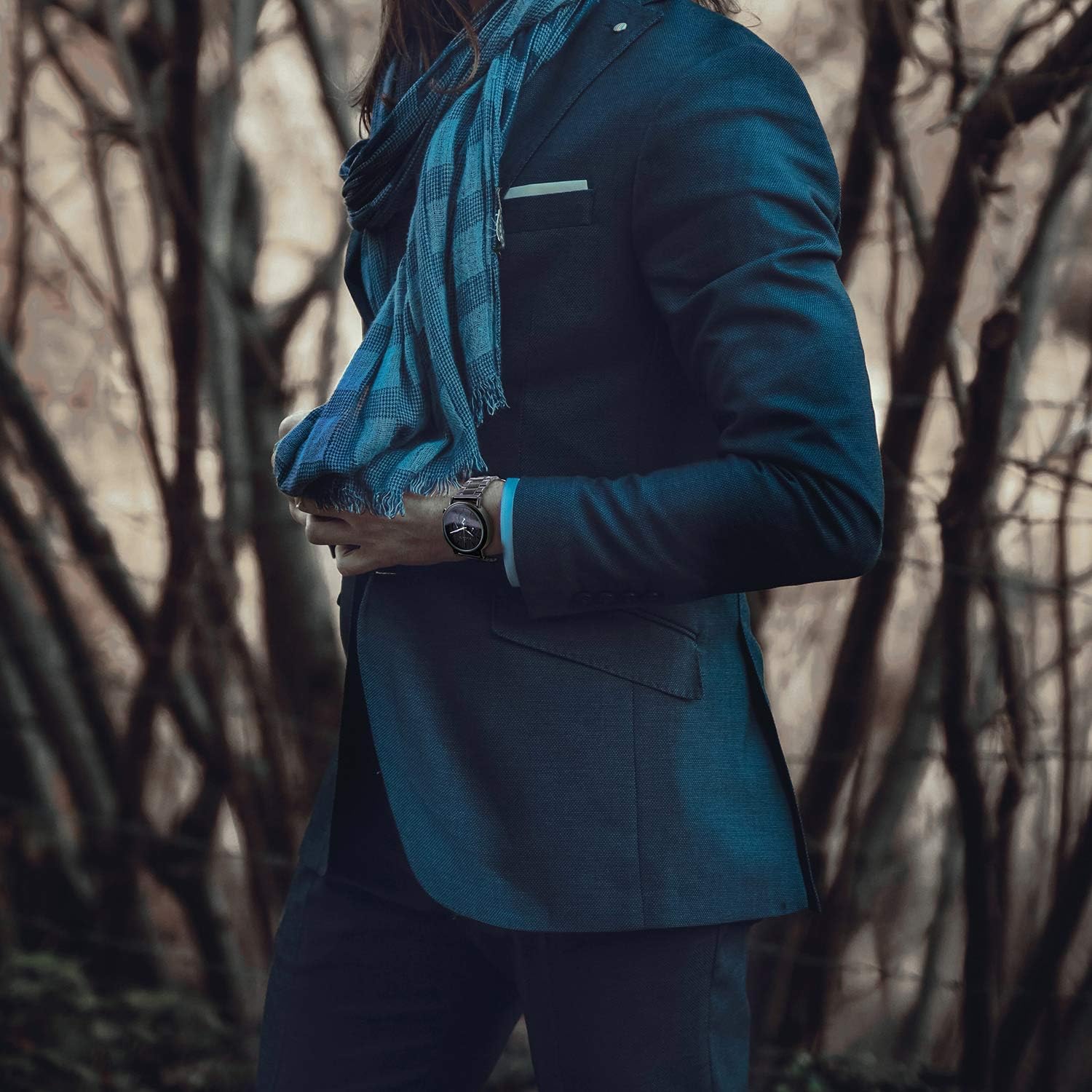 Miniatura 3 de Reloj de madera con grabado personalizado de cumpleaños, aniversario, para tu novio, enamorado, prometido, esposo