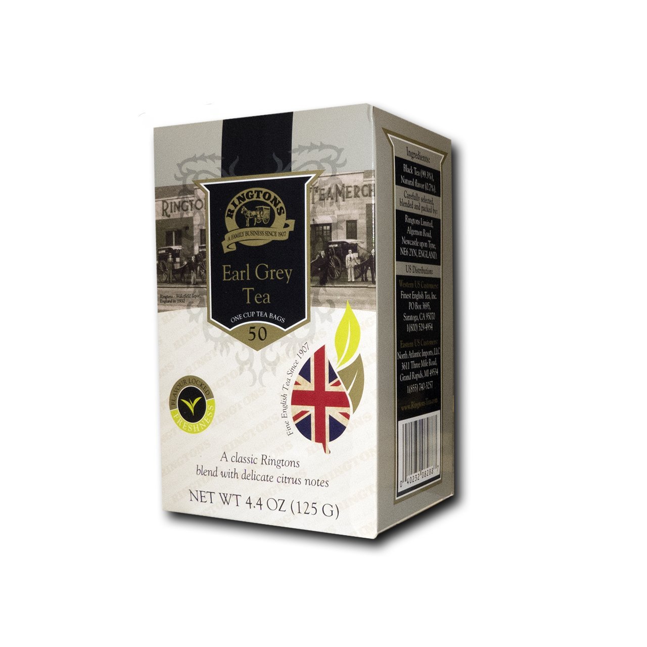 Ringtons Tea, Earl Grey Tea, 50 Tea Bags Grocery