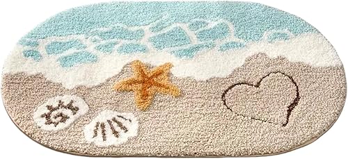 Miniatura 6 de Alfombra sintética suave, súper absorbente, antideslizante, para baño, dormitorio, lavable a máquina, alfombra para decoración del hogar