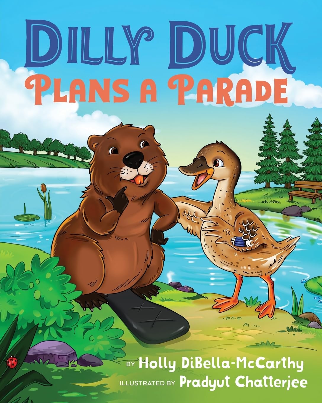 Dilly Duck Plans a Parade: A Children's Book About Empathy, Kindness, Colors and Senses (Dilly Duck and Friends)