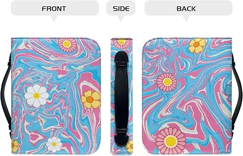 Miniatura 4 de Yuuxorilu Fundas de piel sintética para la Biblia de libélula para mujeres, funda para libros de transporte de la Biblia para niños, bolsa de