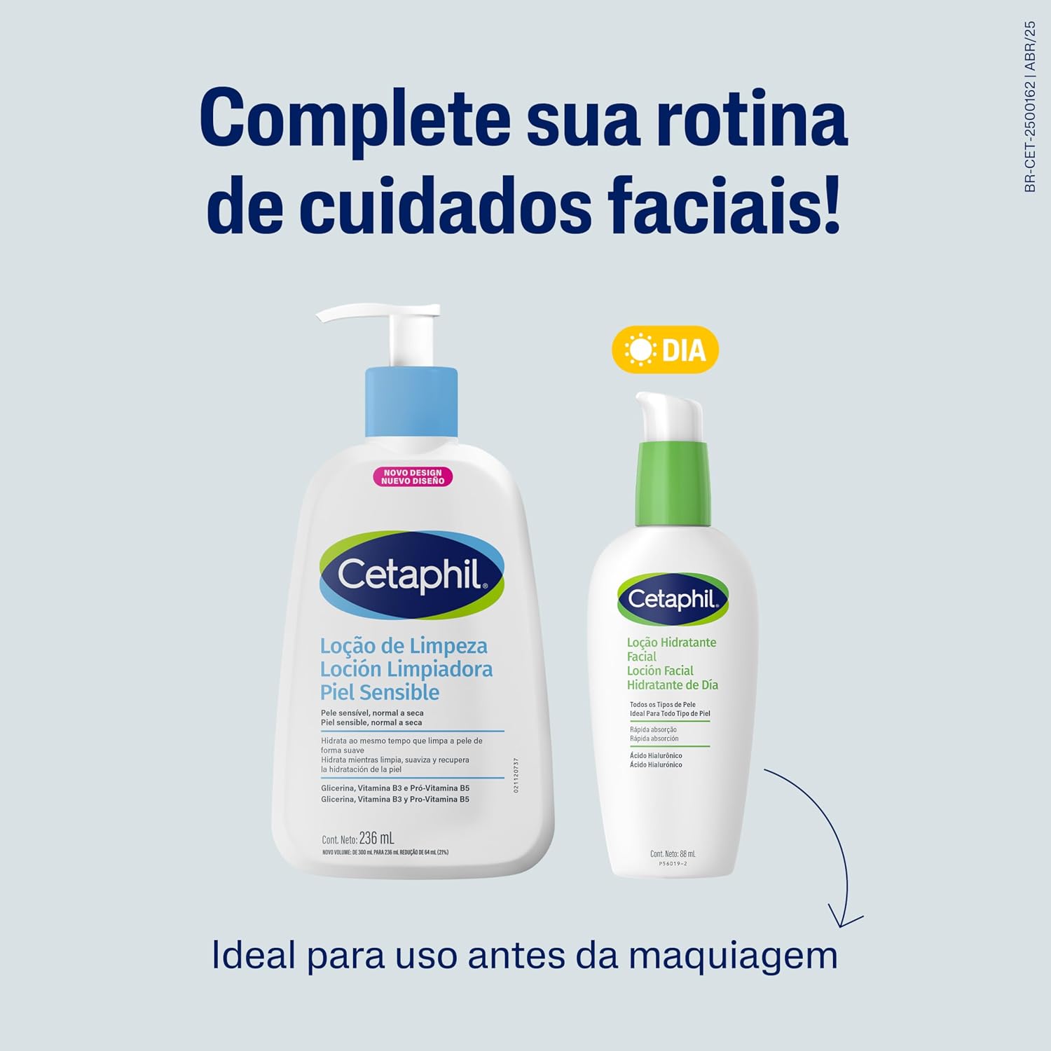 Cetaphil Loção Hidratante Facial Com Ácido Hialurônico 88ml