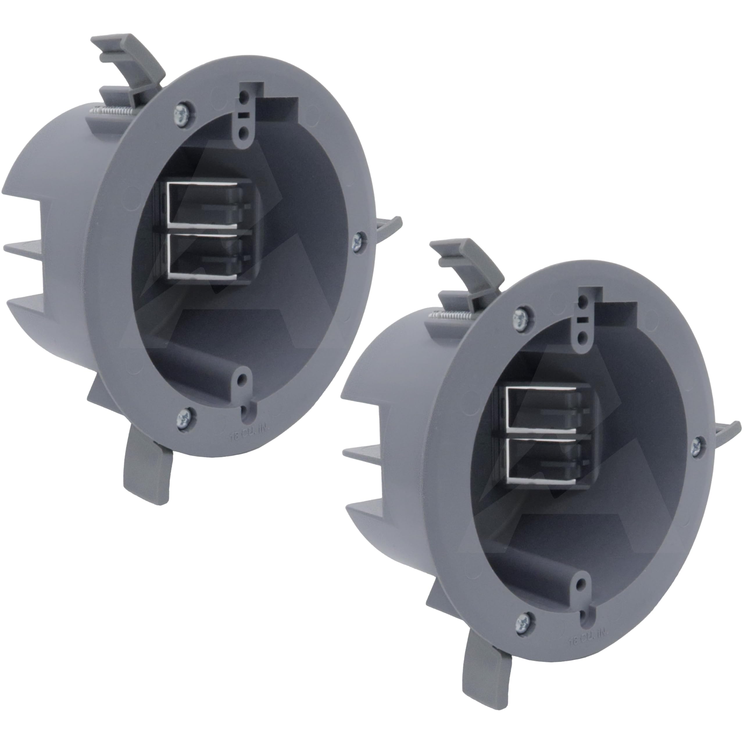 Shallow Electrical Box - 1-Gang PVC Remodel Box -23