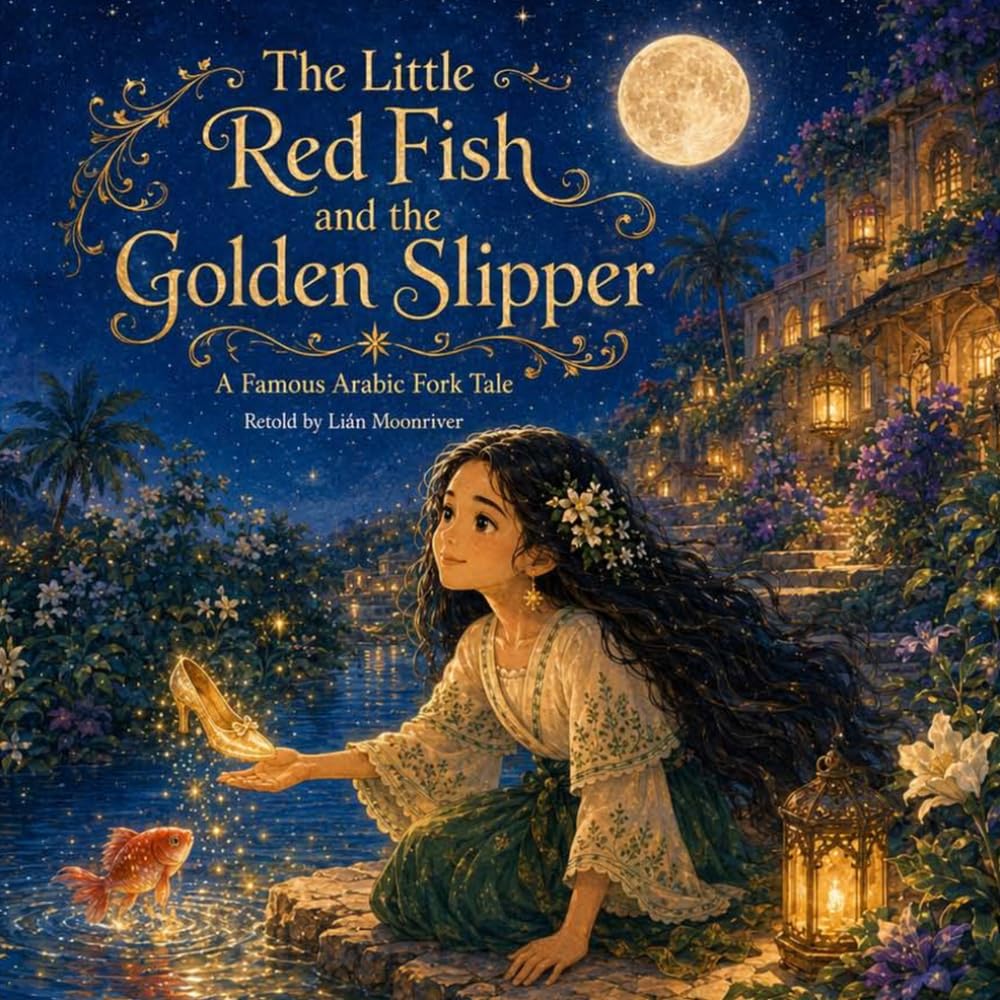 The Little Red Fish and the Golden Slipper: A Famous Arabic Folk Tale (Asian Moonlight Tales)
