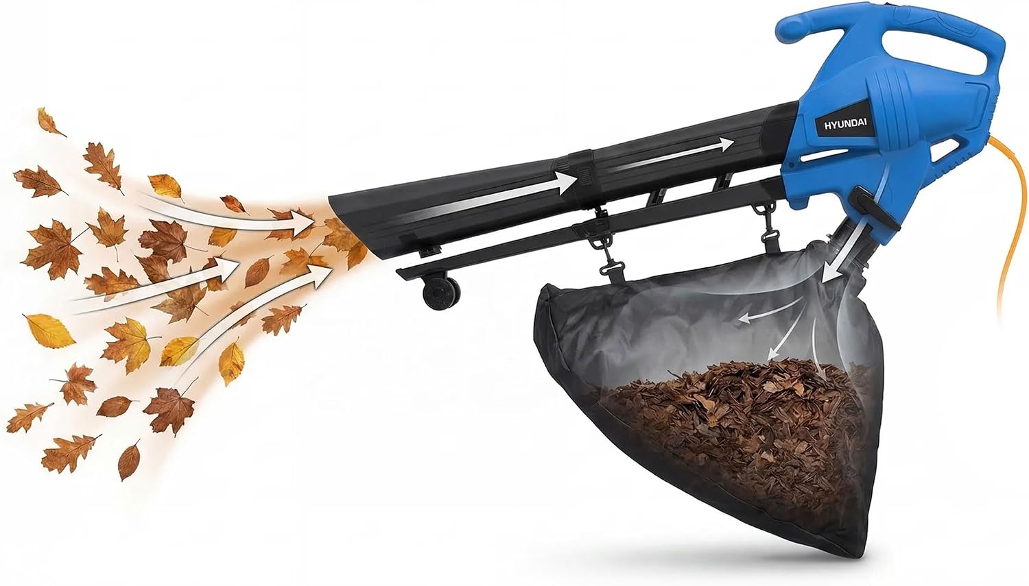 3000W Electric Leaf Blower Vacuum & Mulcher, 3-in-1 Garden Leaf Vacuum (H… thumbnail 2