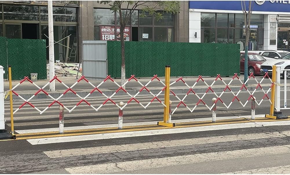 Barrière de sécurité rétractable pour travaux et gestion du trafic