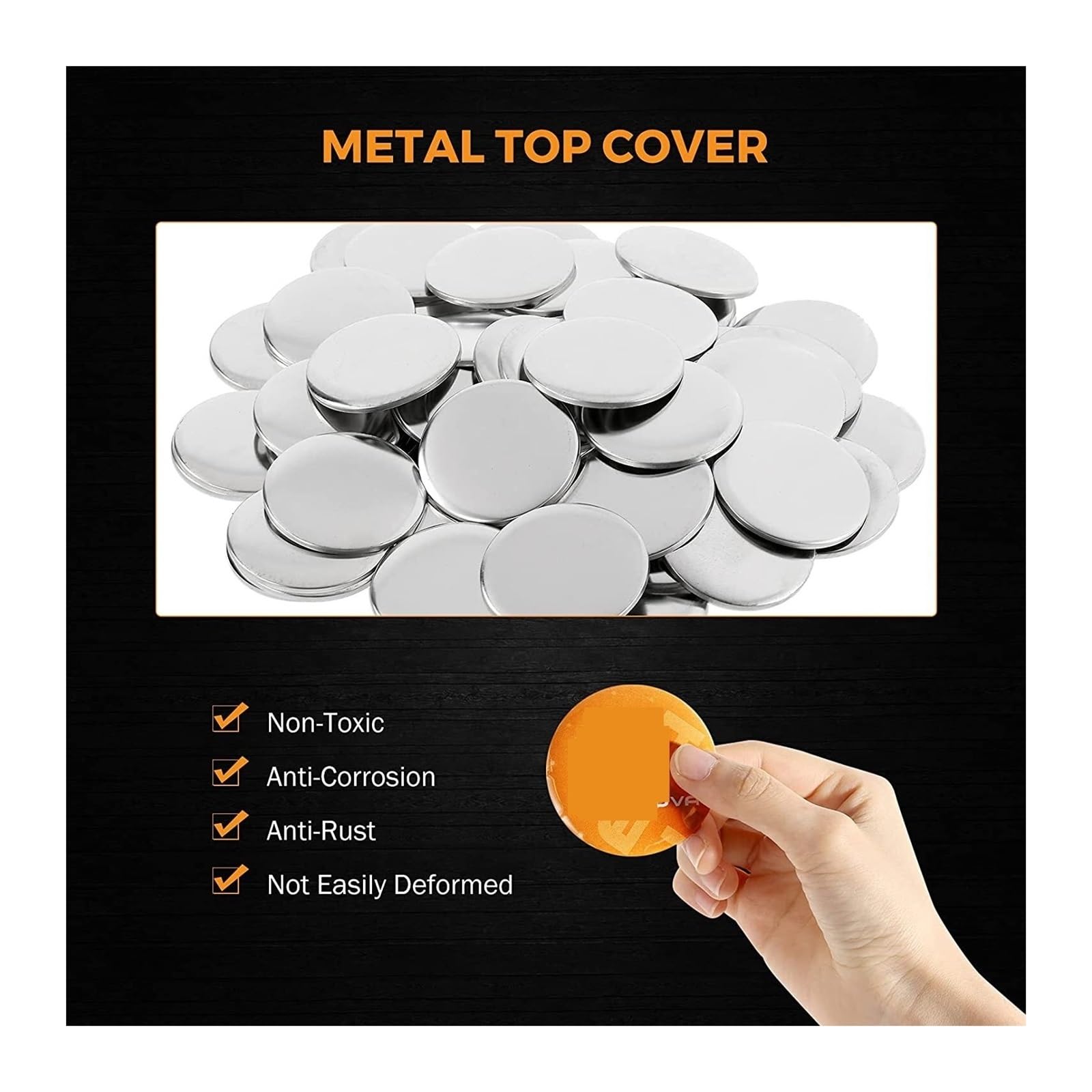 Zestaw do robienia odznak, 500 szt. Pusta odznaka Pin Button Maker części materiały eksploatacyjne 32MM przycisk diy dokonywanie dziurkacza prasa materiał(37mm 500set)