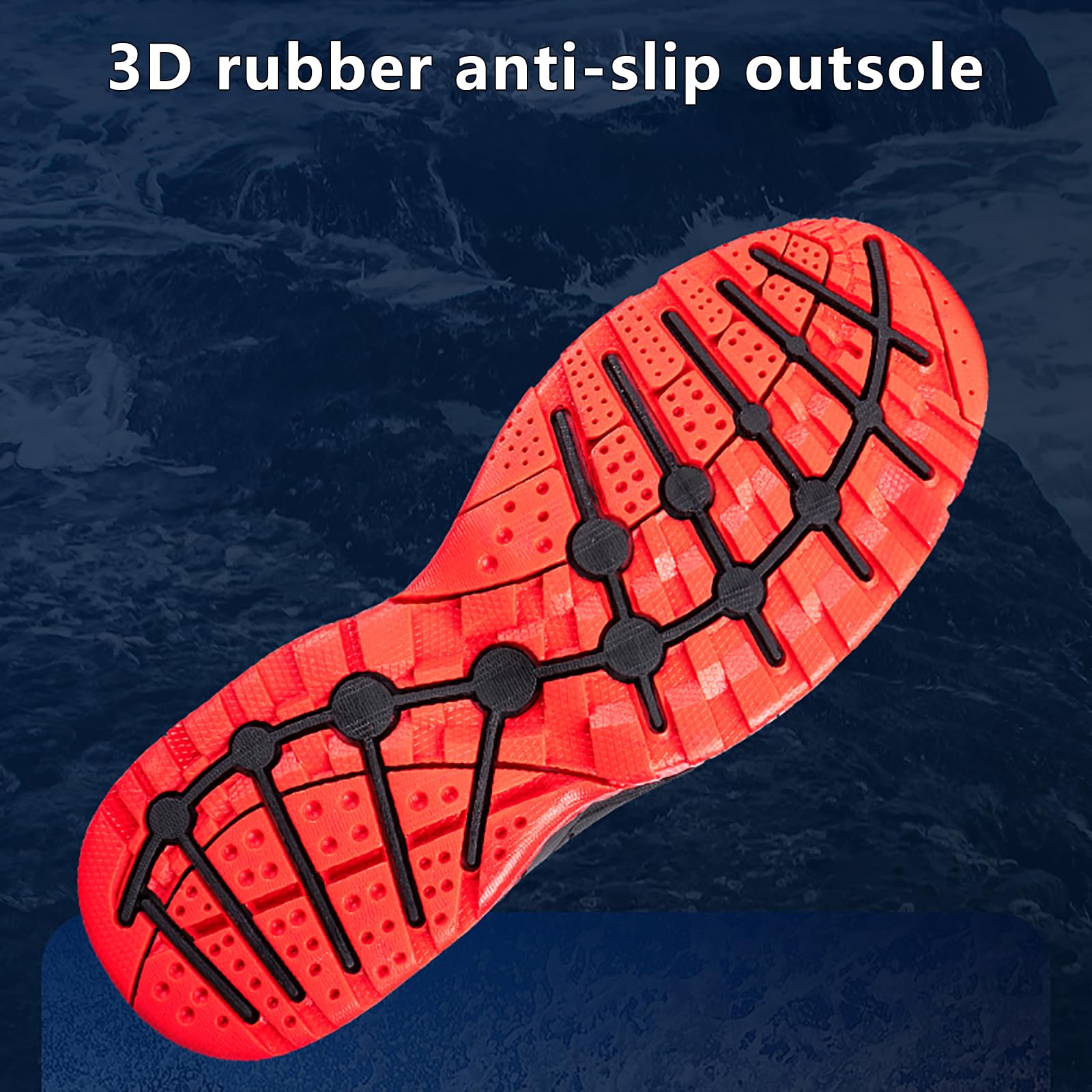 Neoprenowe buty do nurkowania 5 mm, wysokie buty do nurkowania z twardą podeszwą i zamkiem błyskawicznym, wulkanizowane, termiczne, dla mężczyzn i kobiet, nurkowanie z rurką, surfing, kajakarstwo