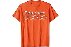 5 Apples Teacher T-Shirt| Exclusive Dino VIPKID Uniform