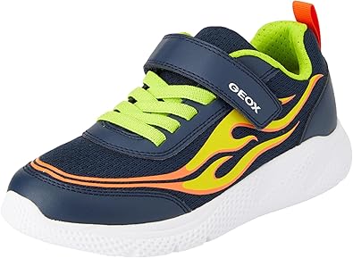 Scarpe Geox J Sprintye Boy A - Scarpe Da Ginnastica Bambini E Ragazzi - Materiale Sintetico E Suola Gomma - Foto 5
