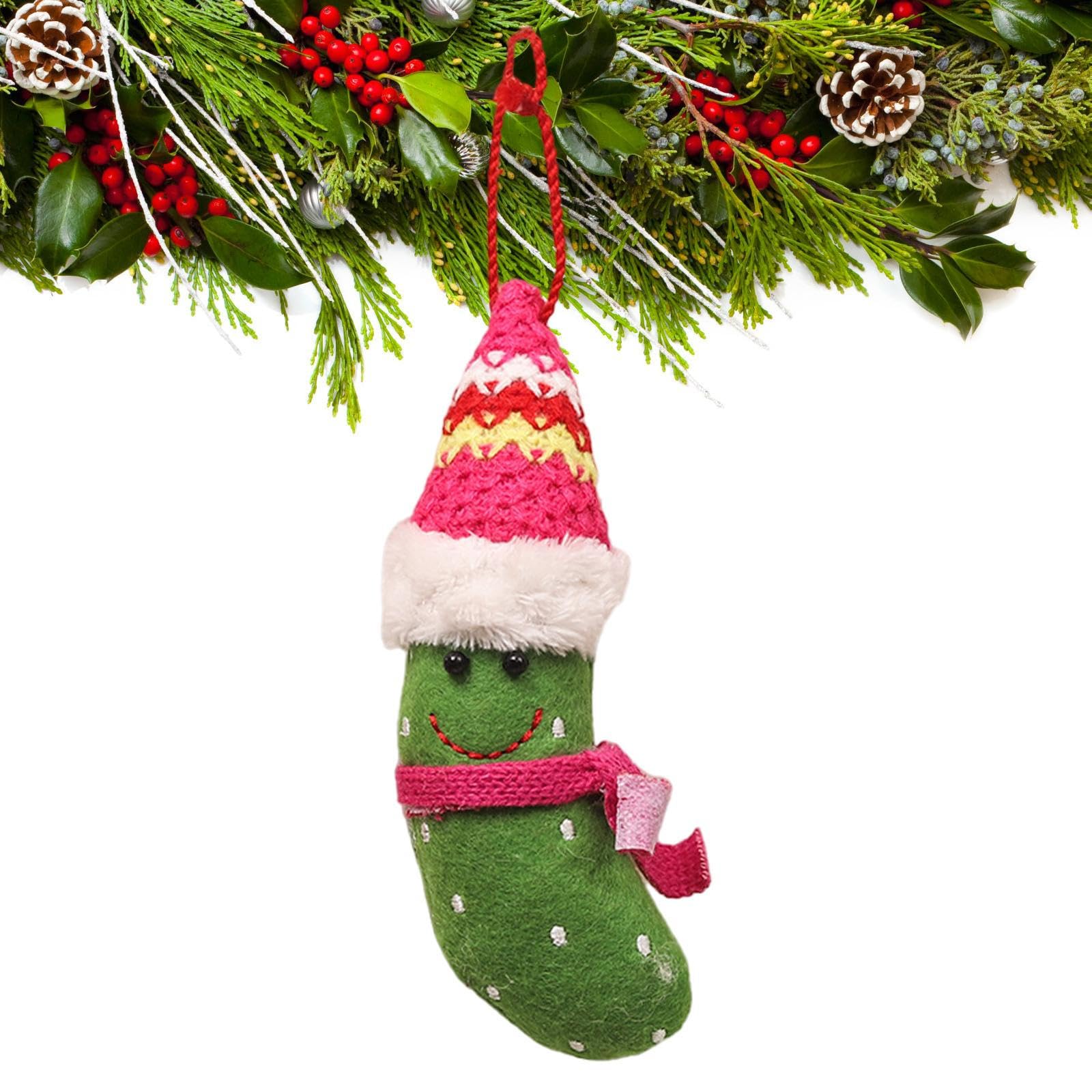 Cenmoo Christmas Tree Banana Decorations - Banana Decoration For The Christmas Tree, Reusable Christmas Craft Accessories, Christmas Banana Ornaments For Christmas Parties At Home