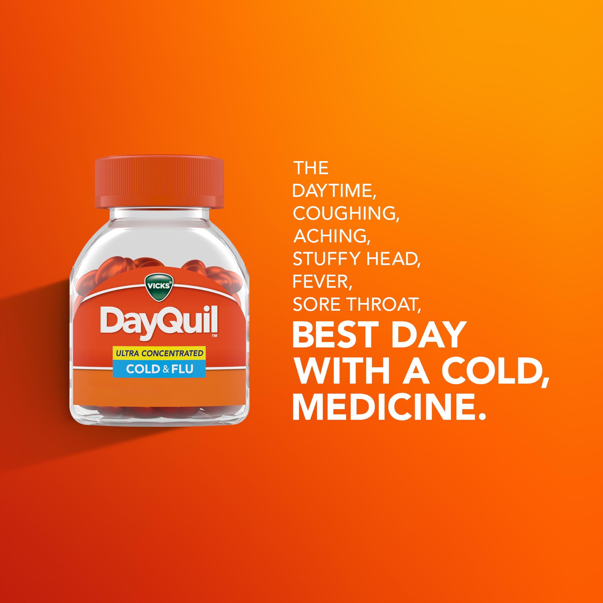 Vicks DayQuil & NyQuil Ultra Concentrated Liquicaps Co-Pack, 96ct — Amazon image 4
