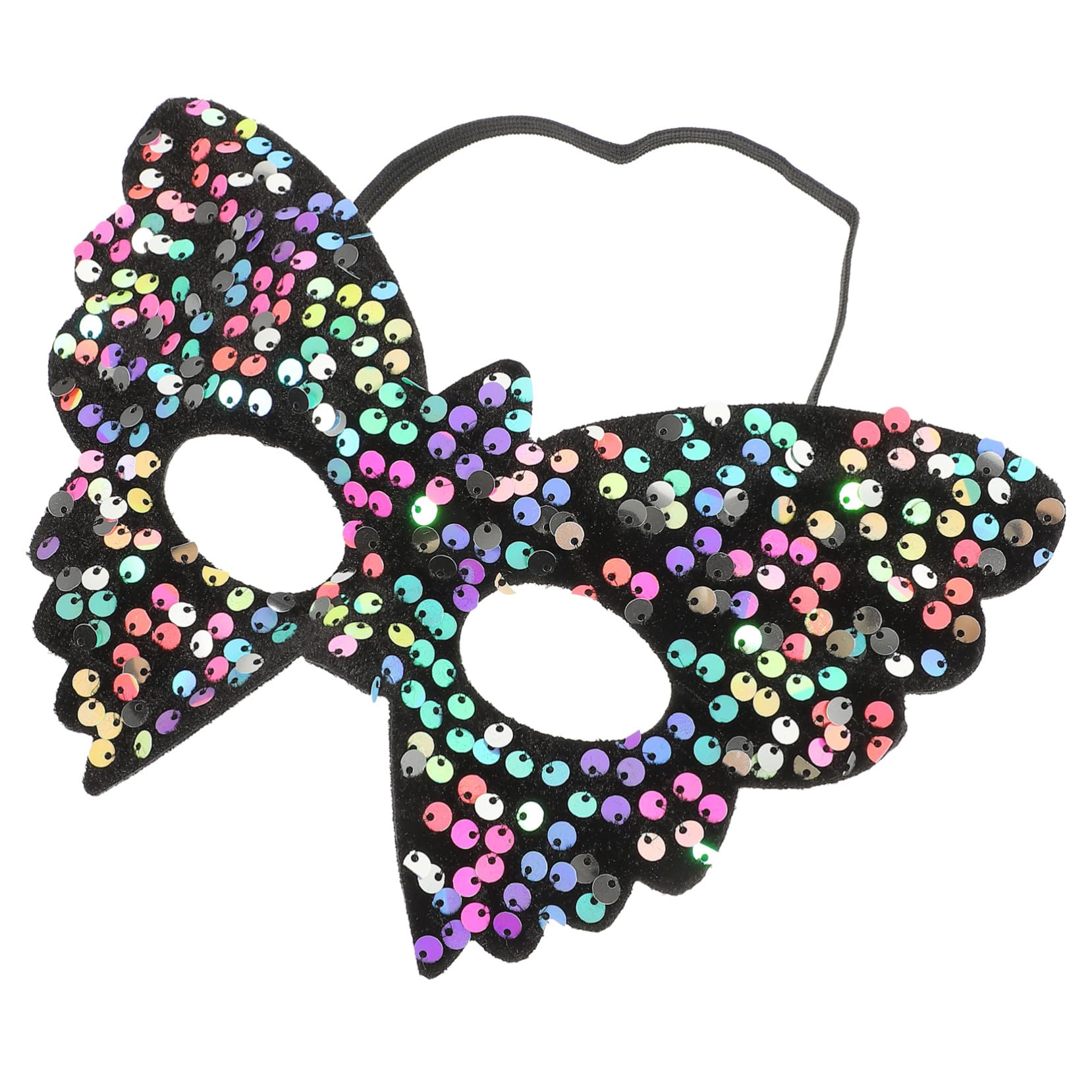 LIGIGWASH Masquerade Mask Butterfly Sequin for Women Party Favor for Halloween Costume Masquerade Ball Carnival Celebration