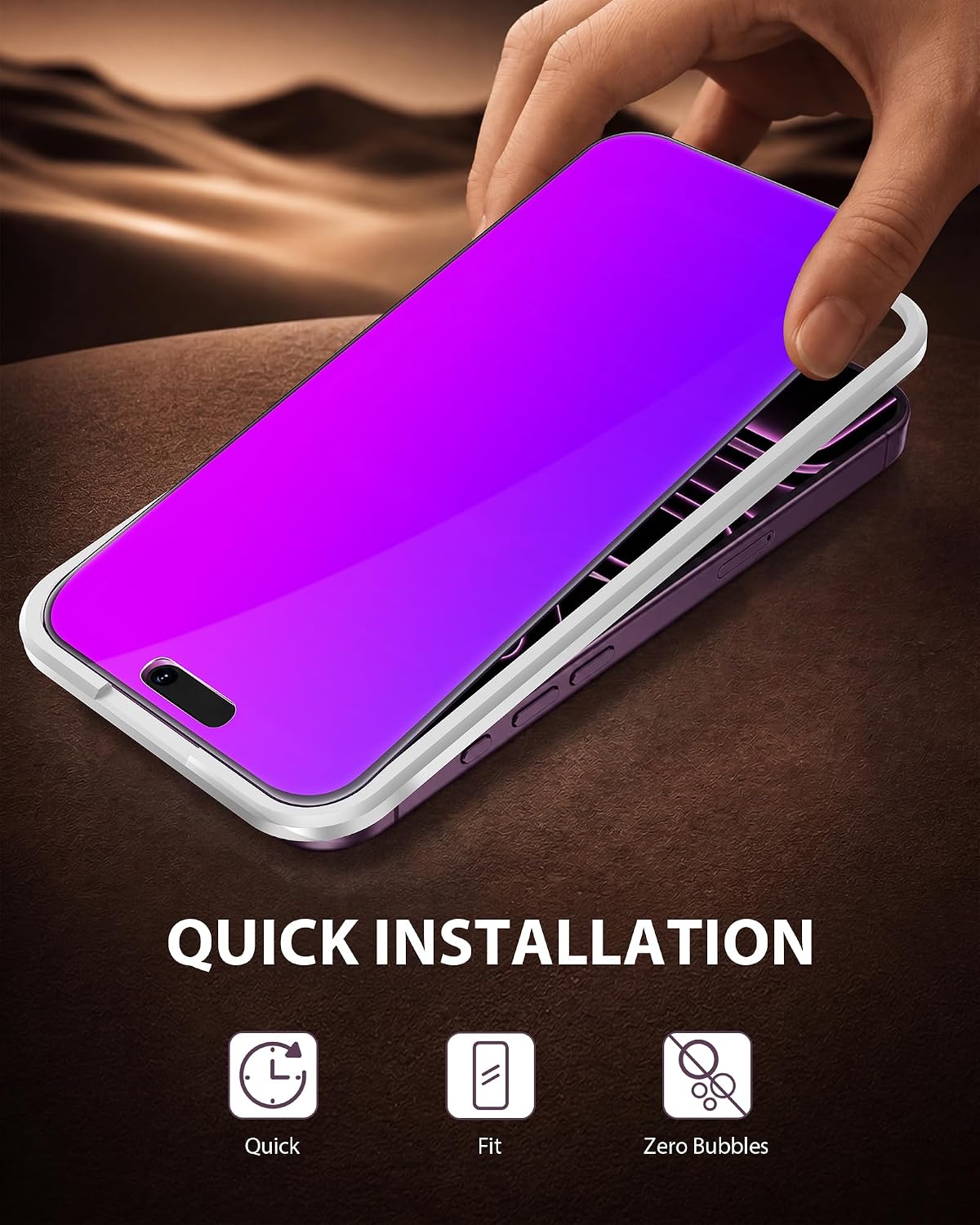  Privacy Screen Protector for iPhone 18 Pro Max thumbnail
