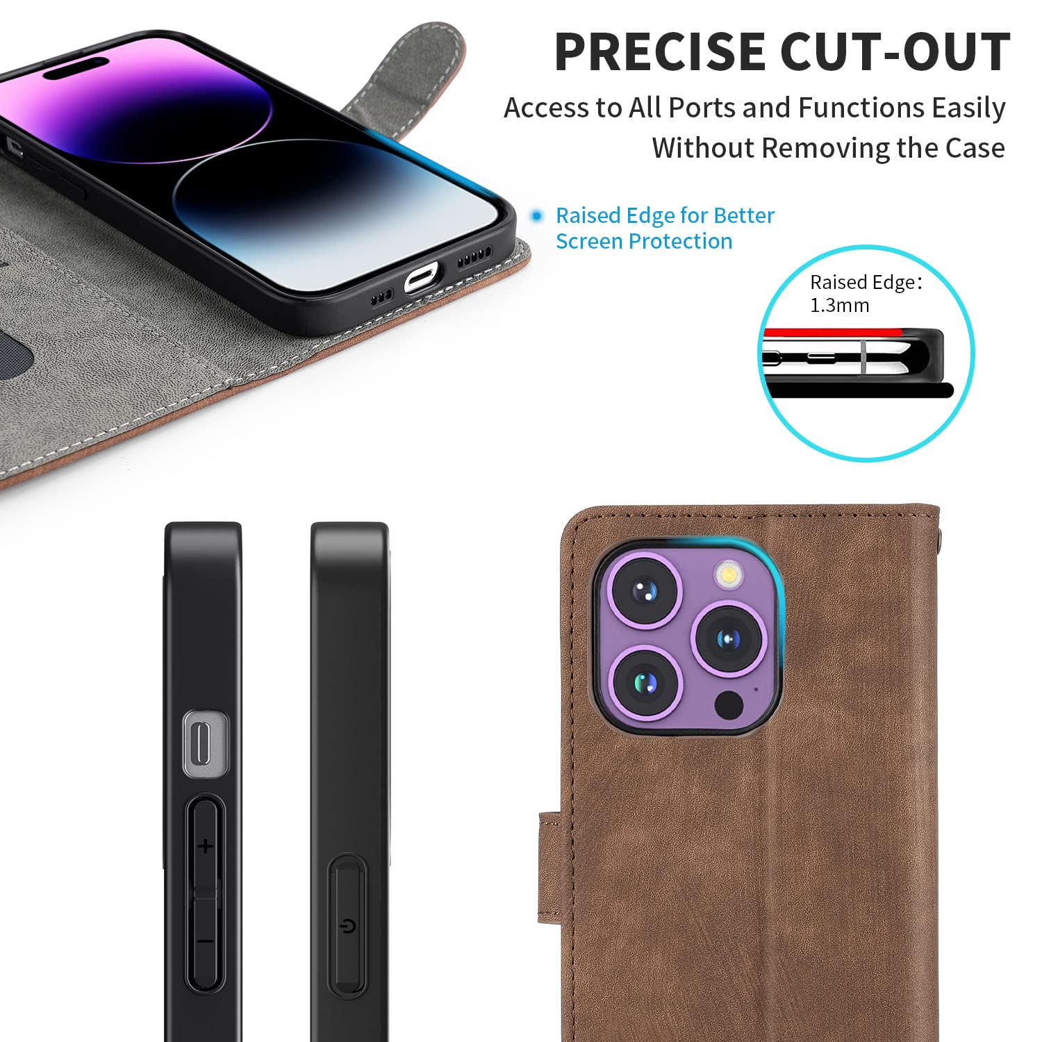 MOJIA Cover Per Doogee Note 59 / Note 59 Pro/Note 59 Pro , [Forte