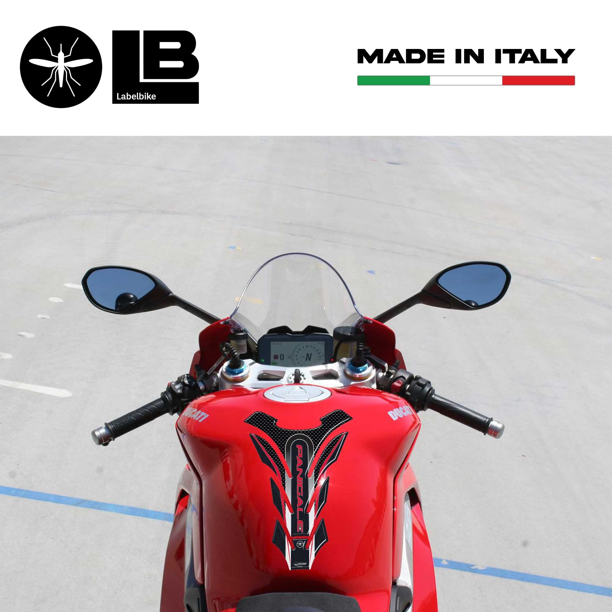 labelbike - 3D Resin Stickers Kit for Motorcycle Ducati 1199 Panigale S 2012-2017