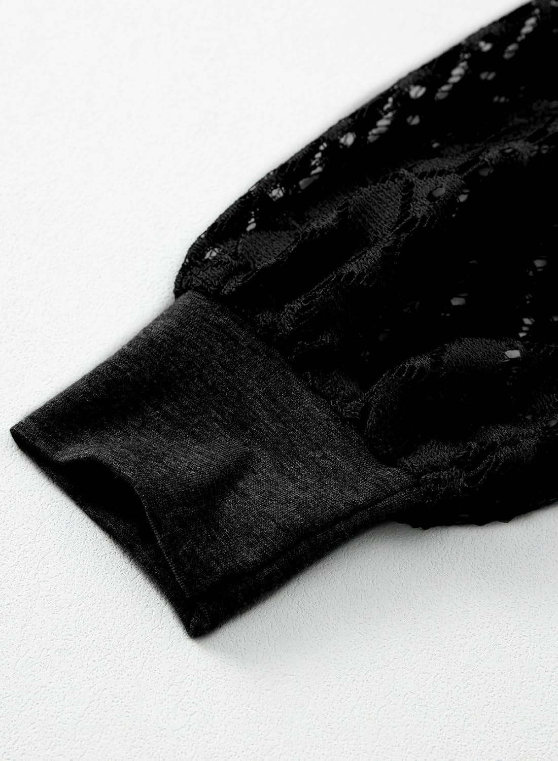 blibean Teen Girls Semi Formal Bloues Kids Lace Long Sleeve Shirts Size 6-15 Years - Image 6