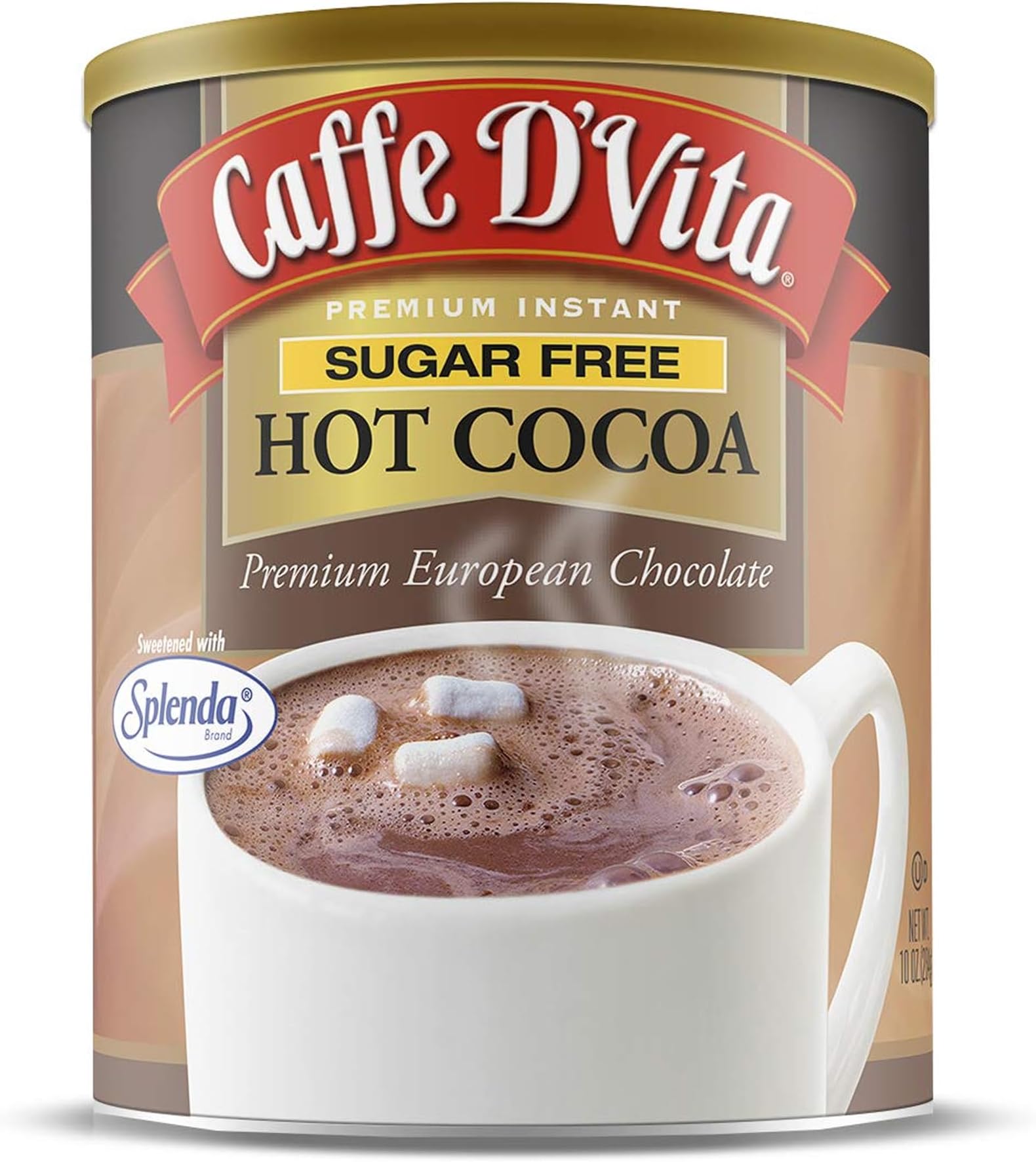 Sugar Free Hot Cocoa, 10 Ounce Can