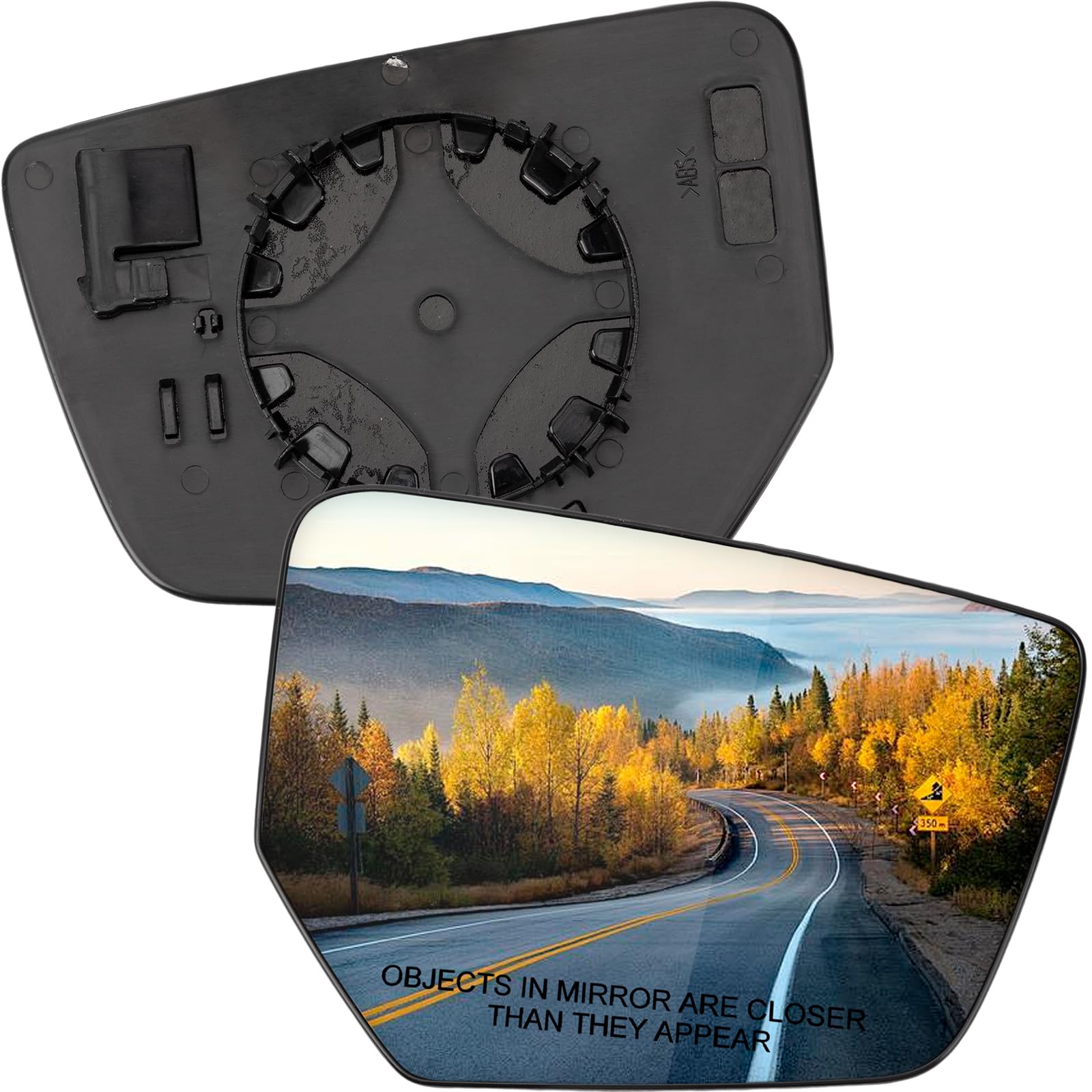 Photo 1 of LOIYLLEN Passenger Side Mirror Glass for Chevrolet Impala (2014-2020)