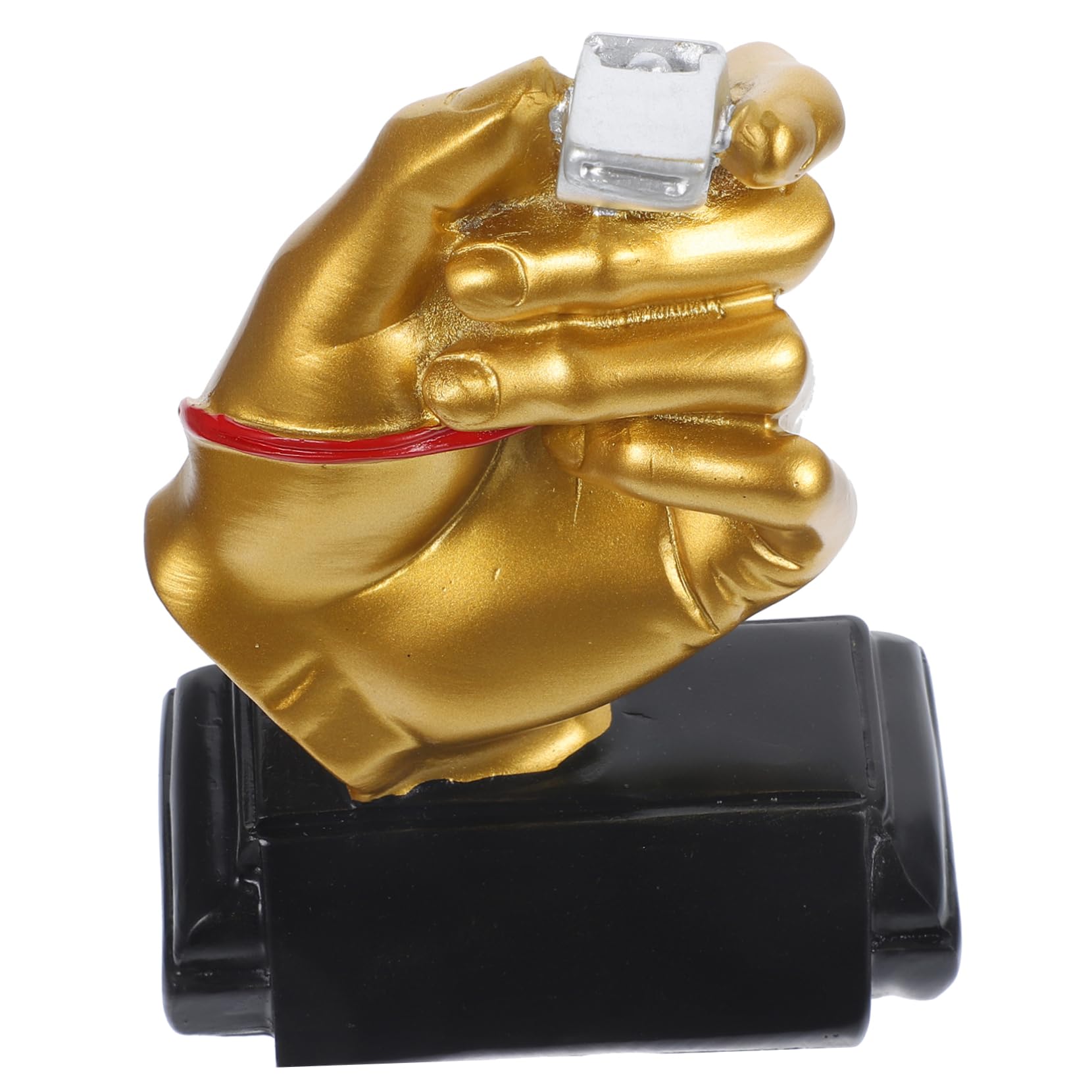 Supvox Pfeife Trophäe sportspiele Sport Spiele Football fussbalsam Decoration verkleidung handgeformte Trophäe handgeformte Fußballtrophäe -Trophäendekor Harz Golden