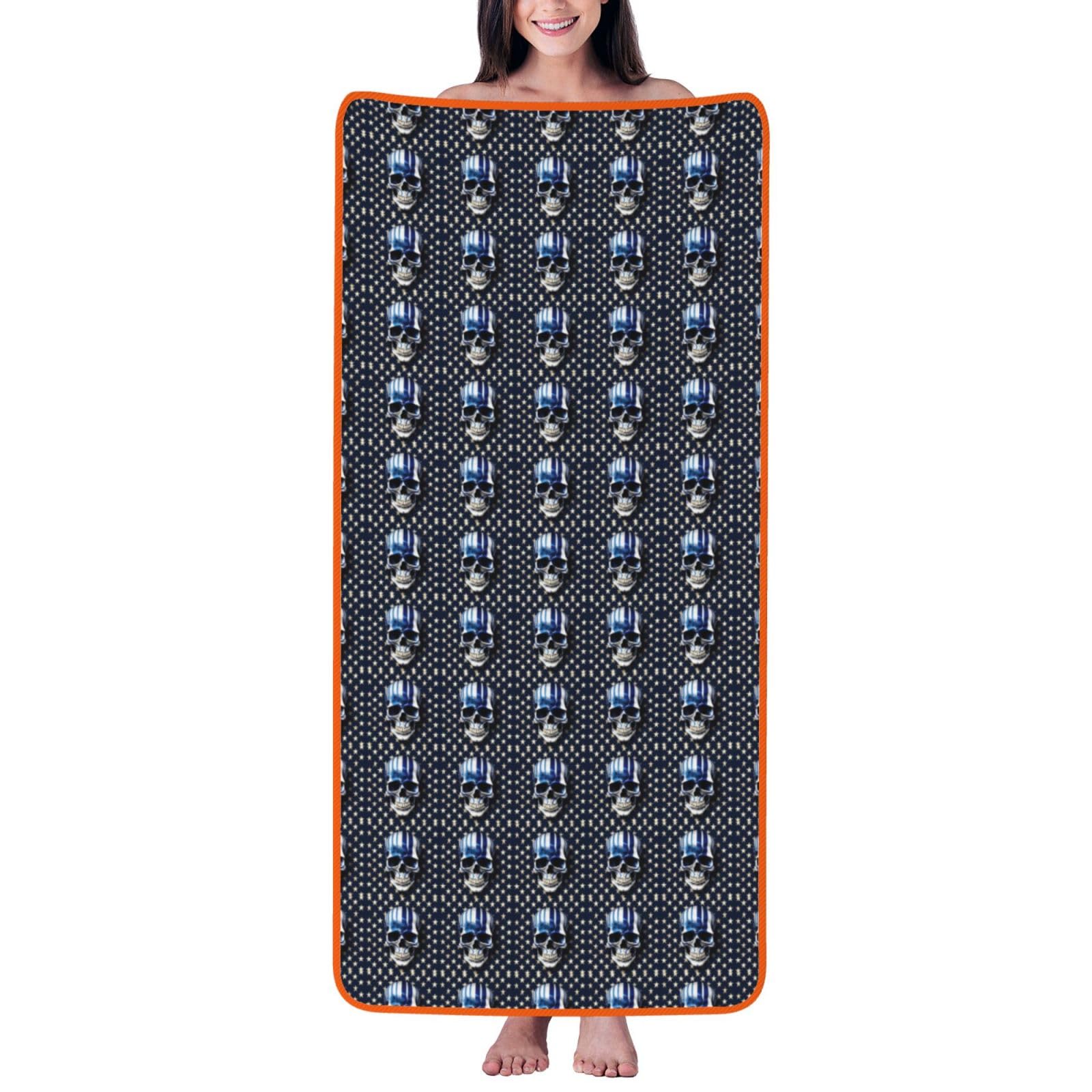 Serviette de bain en velours corail pour la douche le spa et les voyages