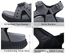 KuaiLu Mens Hiking Sandals with Orthopedic Arch Support Footbed gallery image