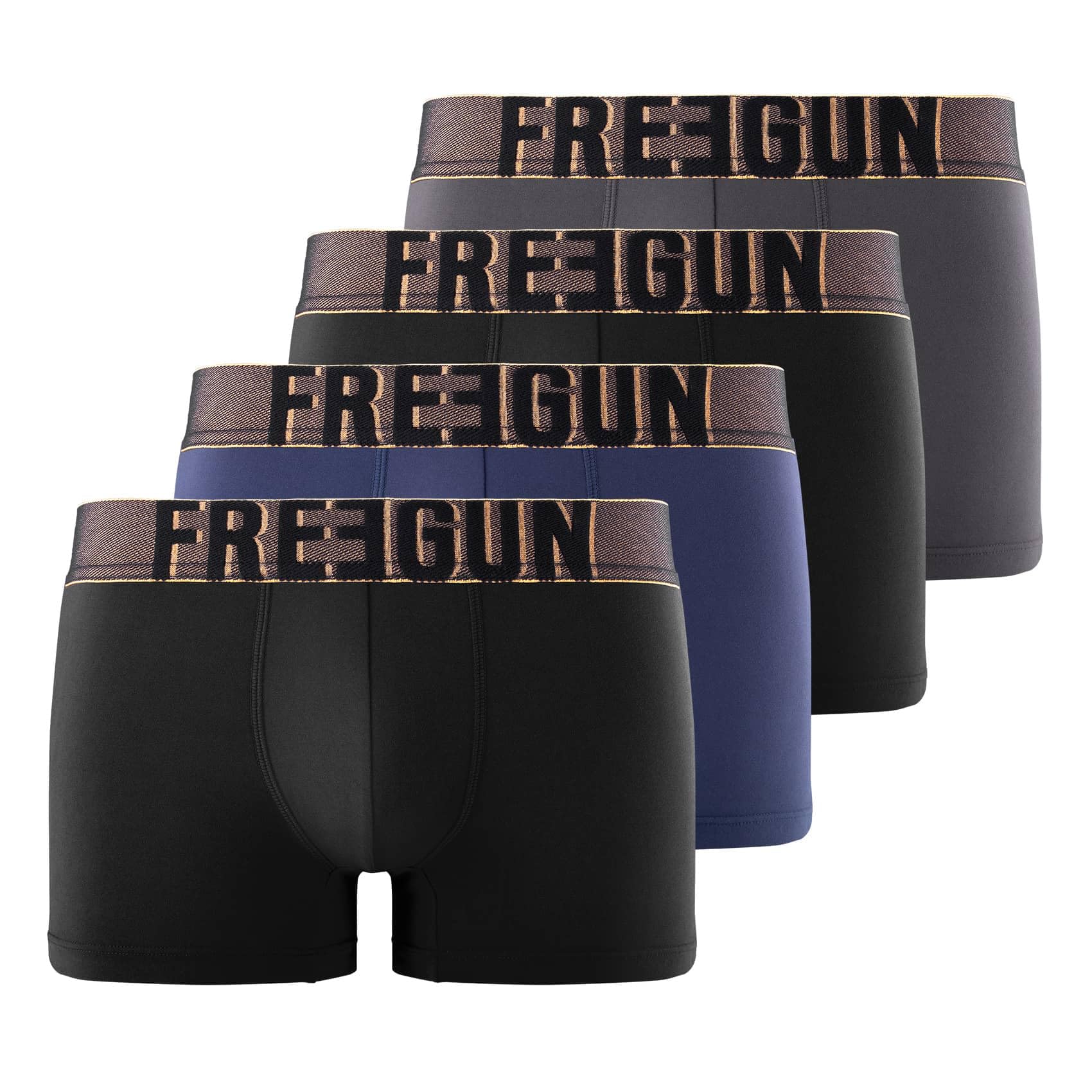 Boxer Freegun Fg/1/Bmx4 ropa interior de hombres de algodón pack de 4 7