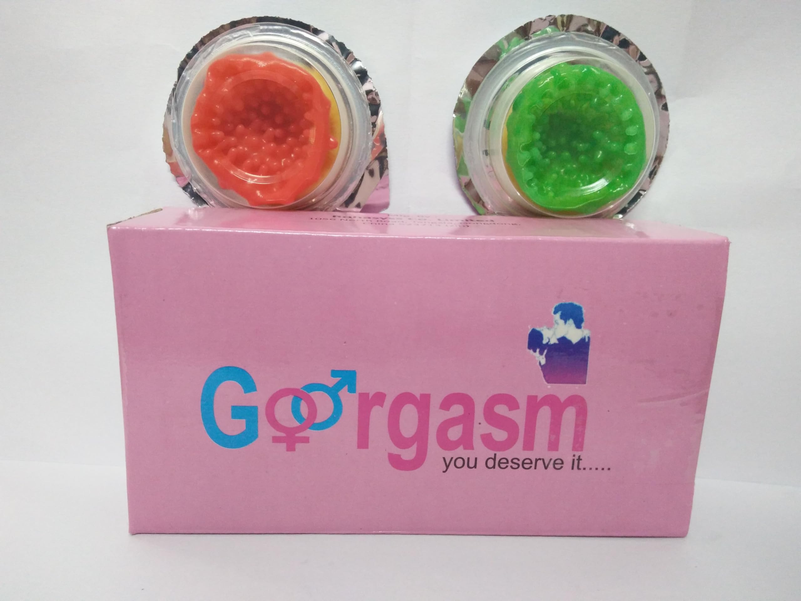 Goorgasm Extra Dotted Marygold flower type Air Ultra Thin Large Ribbed Condom For Men Pack of 2-image-47